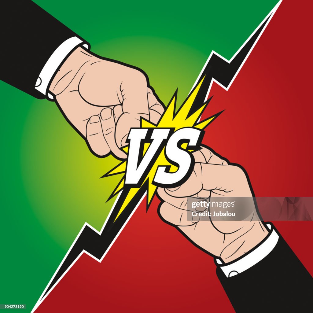 Versus Rivalry Fists