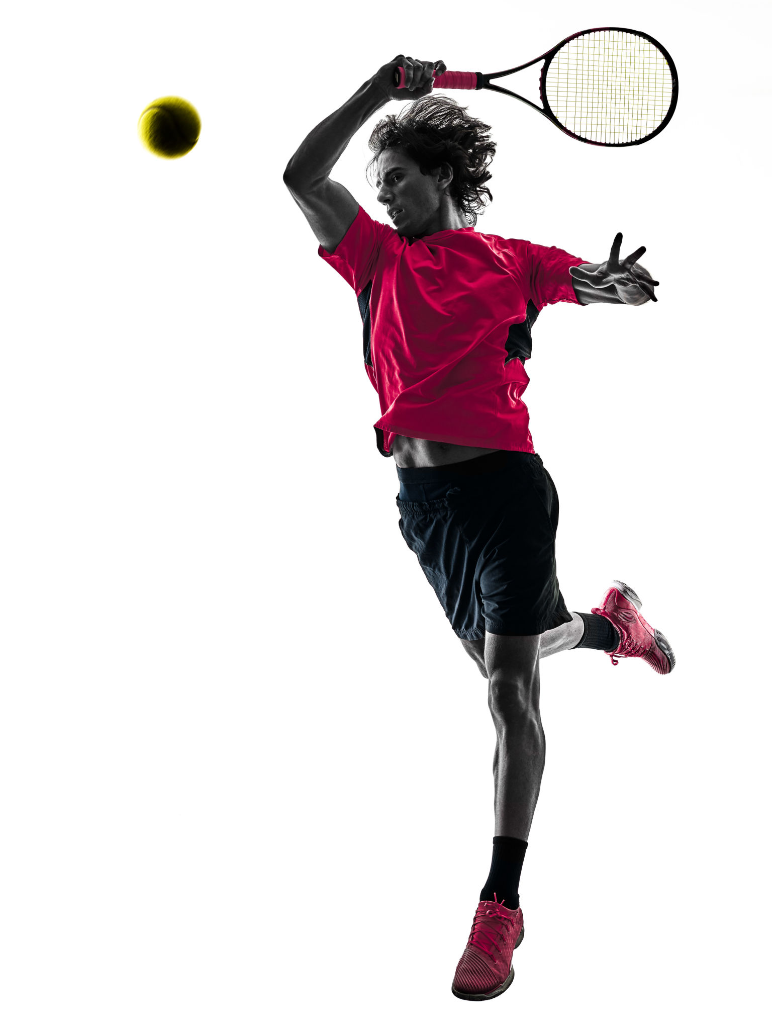 tennis player training