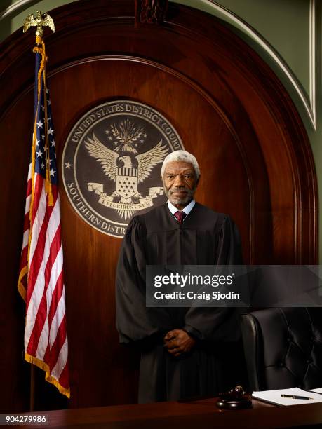 Walt Disney Television via Getty Images's "For The People" stars Vondie Curtis-Hall as Judge Nicholas Byrne.