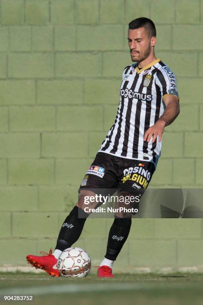 Gjoko Zajkov during the friendly match between Royal Charleroi SC vs.Yanbian Funde FC at Pinatar Arena, Murcia, SPAIN. 10th January of 2018.