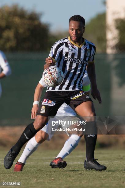 Marco Ilaimaharitra during the friendly match between Royal Charleroi SC vs.Yanbian Funde FC at Pinatar Arena, Murcia, SPAIN. 10th January of 2018.