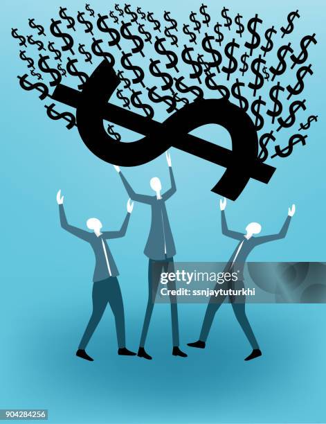 dollar , - challenge accepted stock illustrations