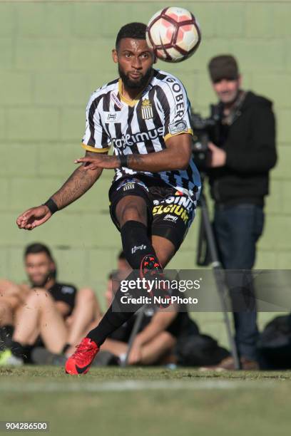 Anthony D'Alberto during the friendly match between Royal Charleroi SC vs.Yanbian Funde FC at Pinatar Arena, Murcia, SPAIN. 10th January of 2018.