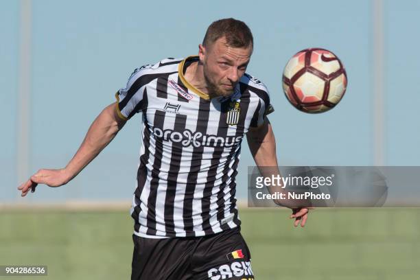 David Pollet during the friendly match between Royal Charleroi SC vs.Yanbian Funde FC at Pinatar Arena, Murcia, SPAIN. 10th January of 2018.