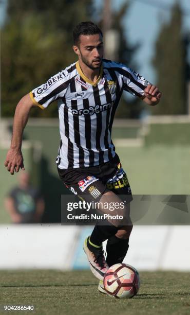 Julien Celestine during the friendly match between Royal Charleroi SC vs.Yanbian Funde FC at Pinatar Arena, Murcia, SPAIN. 10th January of 2018.