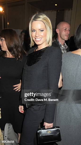 Caroline Stanbury attends the Harper's Bazaar Women Of The Year Awards at The Dorchester on September 7, 2009 in London, England.