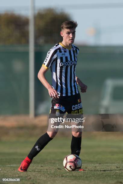 Nathan Rodes during the friendly match between Royal Charleroi SC vs.Yanbian Funde FC at Pinatar Arena, Murcia, SPAIN. 10th January of 2018.