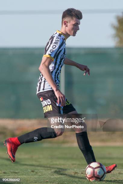 Nathan Rodes during the friendly match between Royal Charleroi SC vs.Yanbian Funde FC at Pinatar Arena, Murcia, SPAIN. 10th January of 2018.