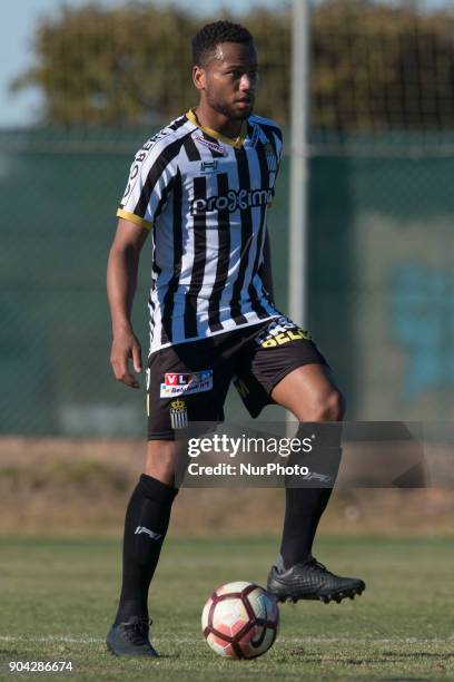 Marco Ilaimaharitra during the friendly match between Royal Charleroi SC vs.Yanbian Funde FC at Pinatar Arena, Murcia, SPAIN. 10th January of 2018.