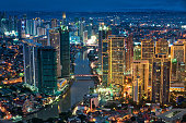 Manila Makati at Twilight