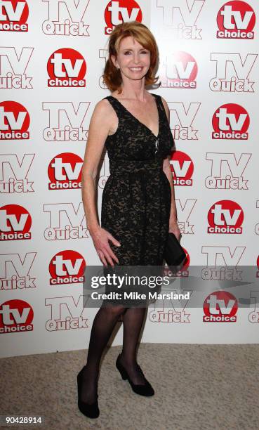 Jane Asher attends the TV Quick & Tv Choice Awards at The Dorchester on September 7, 2009 in London, England.