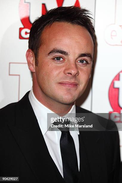 Anthony McPartlin attends the TV Quick & Tv Choice Awards at The Dorchester on September 7, 2009 in London, England.