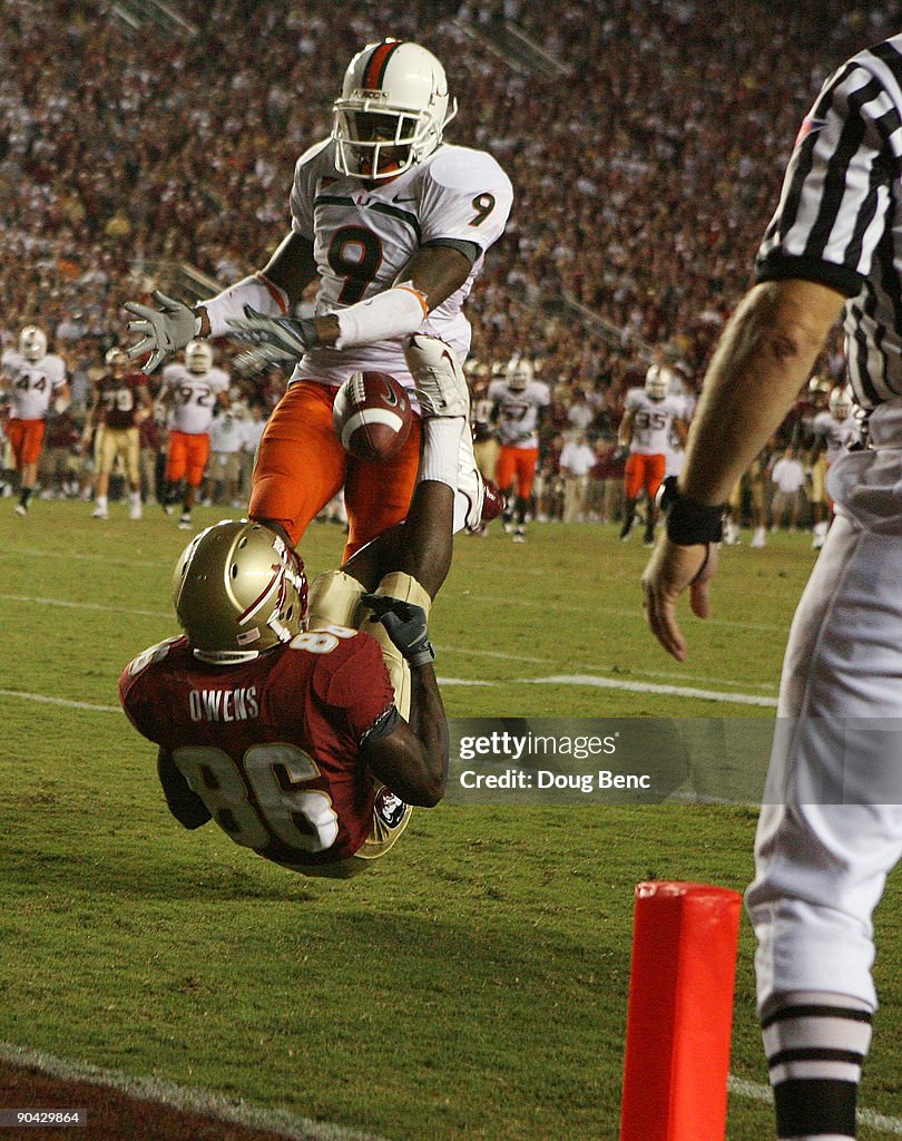 Miami v Florida State