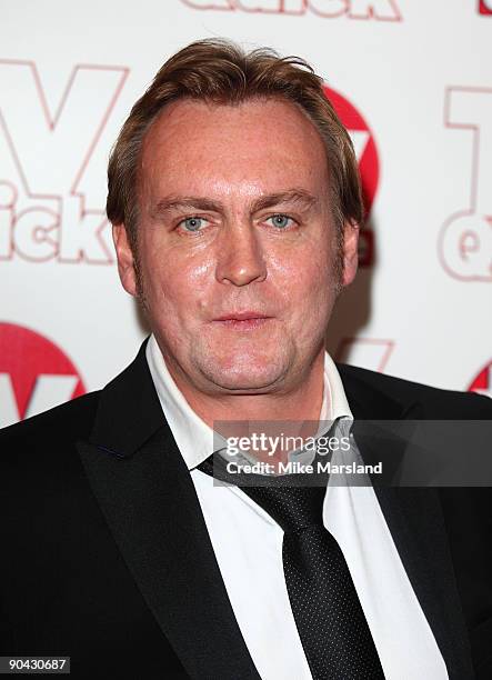 Philip Glenister attends the TV Quick & Tv Choice Awards at The Dorchester on September 7, 2009 in London, England.