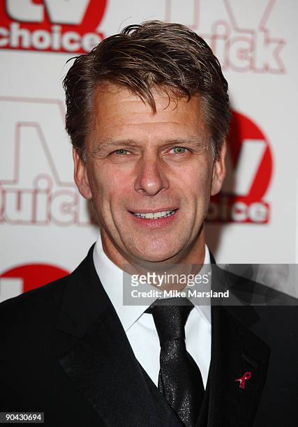 Andrew Castle attends the TV Quick & Tv Choice Awards at The Dorchester on September 7, 2009 in London, England.