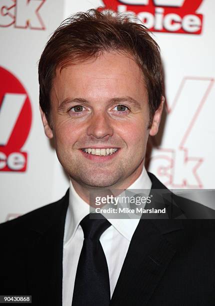 Declan Donelly attends the TV Quick & Tv Choice Awards at The Dorchester on September 7, 2009 in London, England.