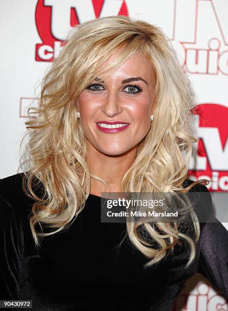 Katherine Kelly attends the TV Quick & Tv Choice Awards at The Dorchester on September 7, 2009 in London, England.