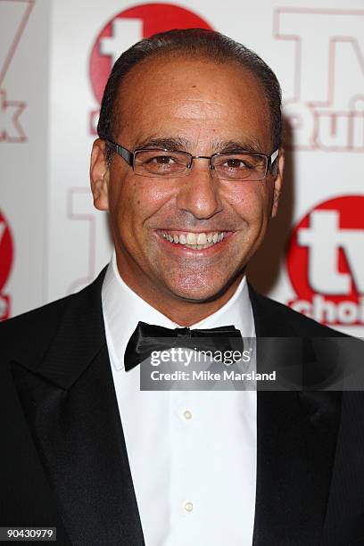 Theo Paphitis attends the TV Quick & Tv Choice Awards at The Dorchester on September 7, 2009 in London, England.