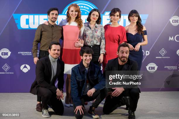 Canco Rodriguez, Cristina Castano, Adriana Torrebejano, Ana Morgade, Maria Botto, Octavi Pujalde, Alvaro Montalba and Ismael Martinez attend the...