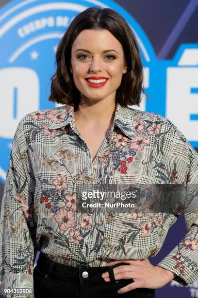 Spanish actress Adriana Torrebejano attends the 'Cuerpo De Elite' photocall at ME Reina Victoria Hotel on January 12, 2018 in Madrid, Spain.