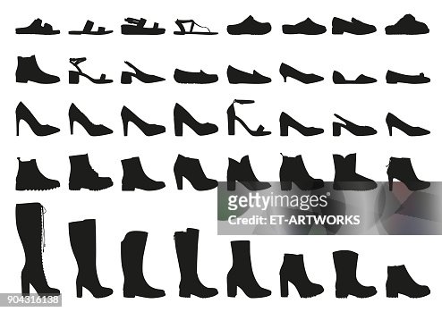  Ilustraciones de Zapatos De Mujer - Getty Images
