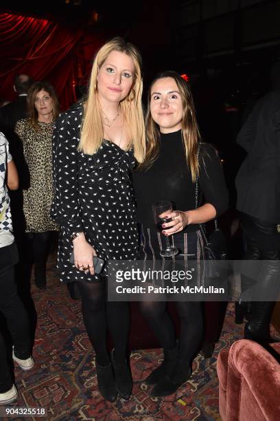 Samantha Perelman and Nicole Martin at The Cinema Society & Bluemercury host the after party for IFC Films' "Freak Show" at Public Arts on January...