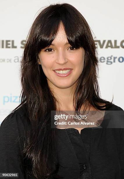 Spanish actress Veronica Sanchez attends "Gordos" photocall at Princesa Cinema on September 8, 2009 in Madrid, Spain.