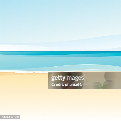 海灘背景 海灘背景