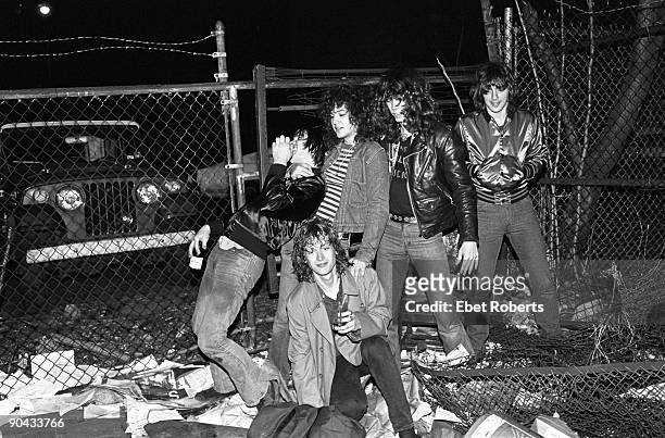Punk Band DMZ at CBGB's in New York City on April 8,1978
