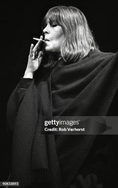 Nico performing live onstage at De Lanteren, Rotterdam in Holland on May 18 1984