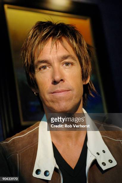 Per Gessle posed at Schiphol Airport, Amsterdam on May 01 2006