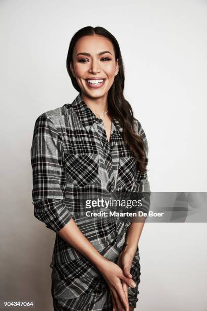 Ilfenesh Hadera from ABC's 'Deception' poses for a portrait during the 2018 Winter TCA Tour at Langham Hotel on January 8, 2018 in Pasadena,...