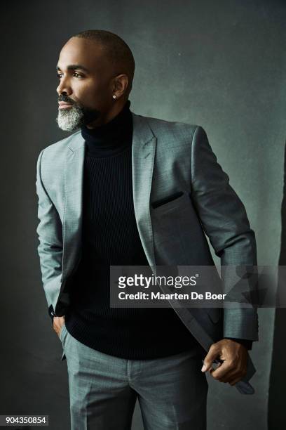 Donnell Turner from ABC's 'General Hospital' poses for a portrait during the 2018 Winter TCA Tour at Langham Hotel on January 8, 2018 in Pasadena,...