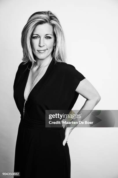 Laura Wright from ABC's 'General Hospital' poses for a portrait during the 2018 Winter TCA Tour at Langham Hotel on January 8, 2018 in Pasadena,...