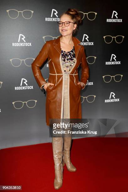 Doreen Dietel during the Rodenstock Eyewear Show on January 12, 2018 in Munich, Germany.