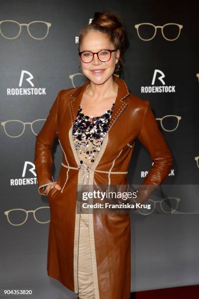 Doreen Dietel during the Rodenstock Eyewear Show on January 12, 2018 in Munich, Germany.