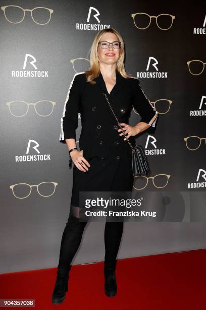 Jessica Kastrop during the Rodenstock Eyewear Show on January 12, 2018 in Munich, Germany.