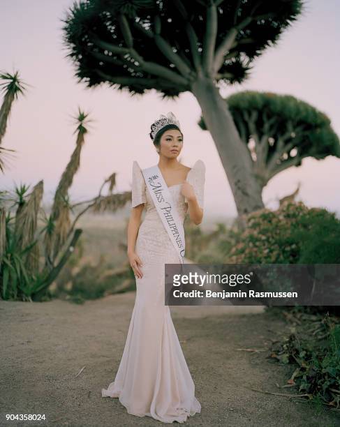 Miss Philippines USA 2016, Kalea Pitel poses for a portrait in Balboa Park in San Diego, California. In the 1941 case De Cano v. State, the decision...