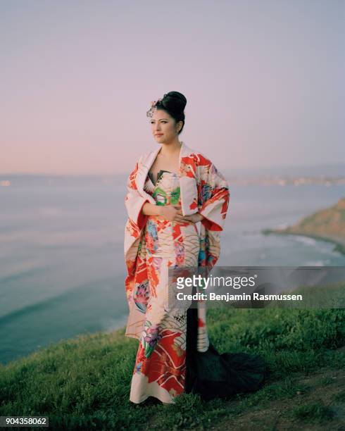 U2013 JANUARY 27, 2017: Miss Asia USA 2016, Juri Watanabe poses for a portrait in Palos Verdes Estates, California on January 27, 2017. In the 1922...