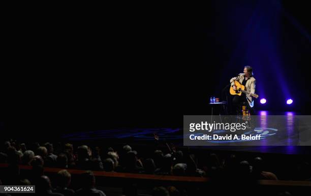Travis Tritt performs at The Sandler Center for the Performing Arts on January 12, 2018 in Virginia Beach, Virginia.