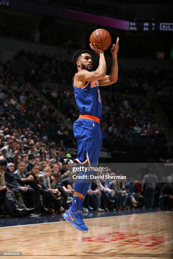 New York Knicks v Minnesota Timberwolves