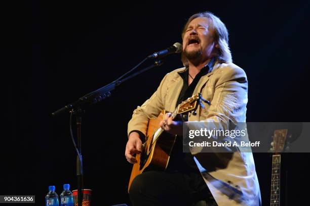 Travis Tritt performs at The Sandler Center for the Performing Arts on January 12, 2018 in Virginia Beach, Virginia.