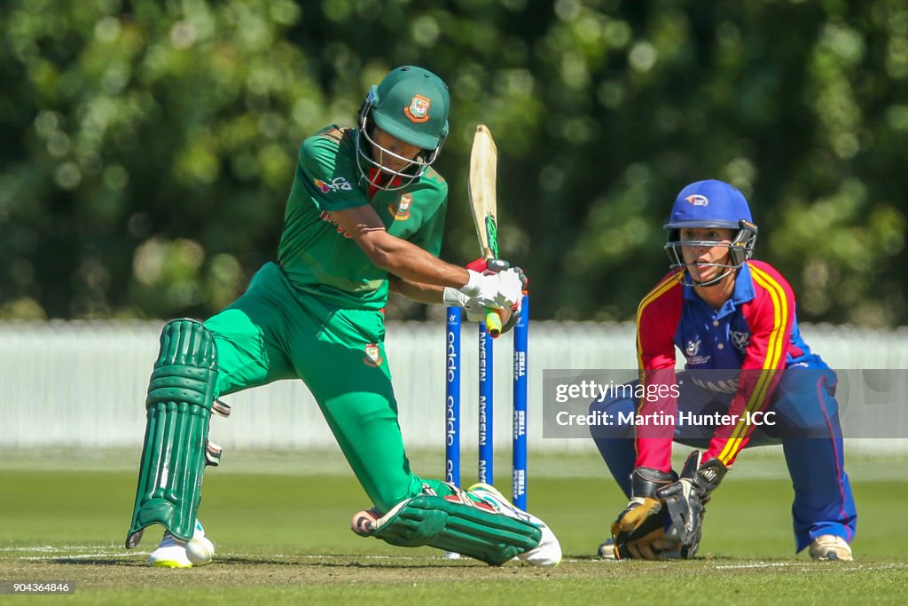 ICC U19 Cricket World Cup - Bangladesh v Namibia