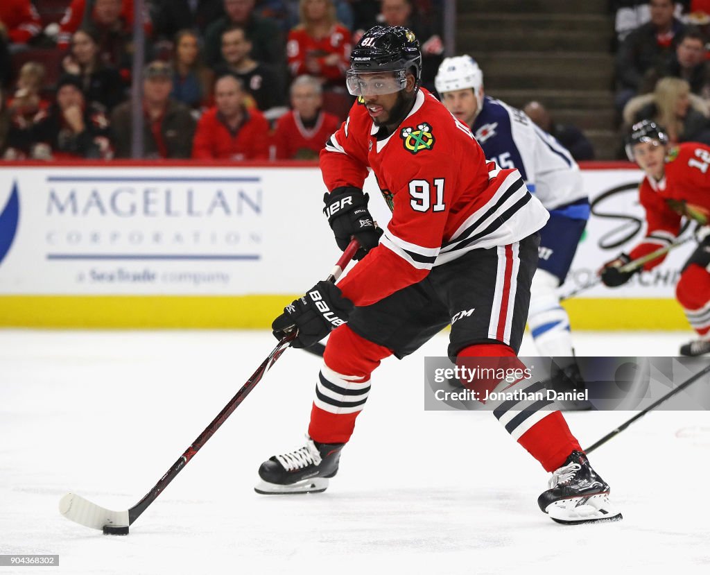 Winnipeg Jets v Chicago Blackhawks
