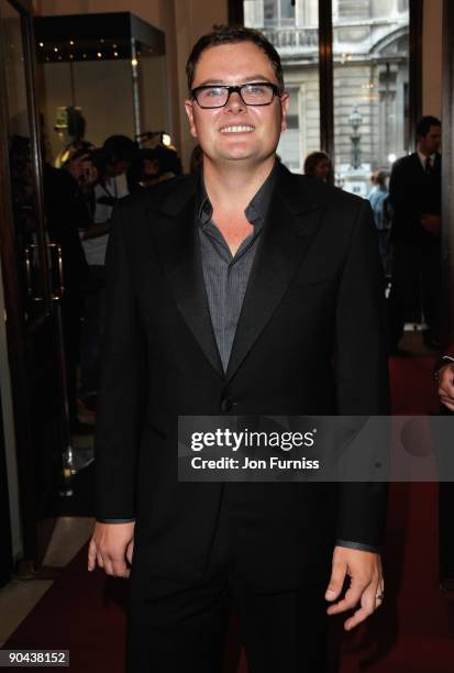 Alan Carr arrives for the GQ Men of the Year awards at The Royal Opera House on September 8, 2009 in London, England.