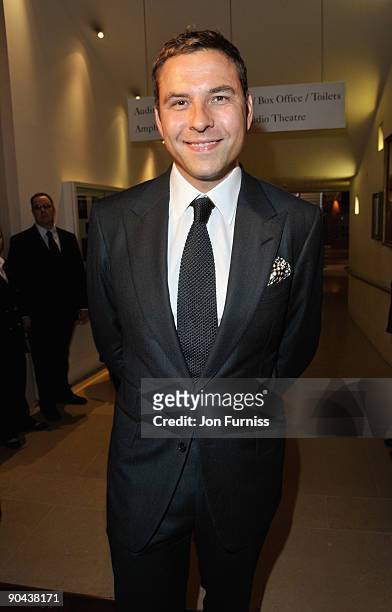 David Walliams arrives for the GQ Men of the Year awards at The Royal Opera House on September 8, 2009 in London, England.