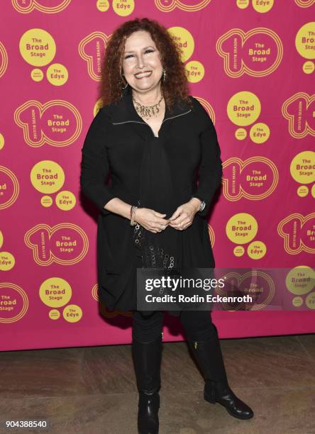 Singer Melissa Manchester attends "Small Mouth Sounds" opening night at The Eli and Edythe Broad Stage on January 12, 2018 in Santa Monica,...