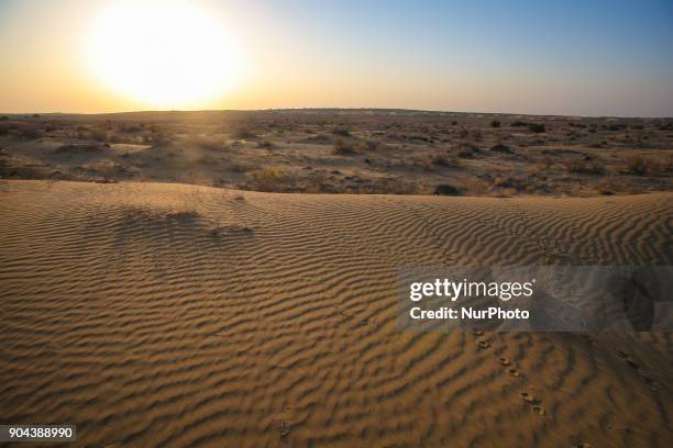 Thar Desert or The Great Indian Desert is the world's 18th largest desert and covers 10% of India. Thar desert lies between India and Pakistan. In...