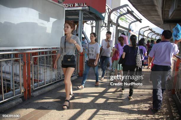 Bangkok, daily life pictures of the city center. Bangkok is the capital of the Kingdom of Thailand. The estimated population is more than 14.000.000...