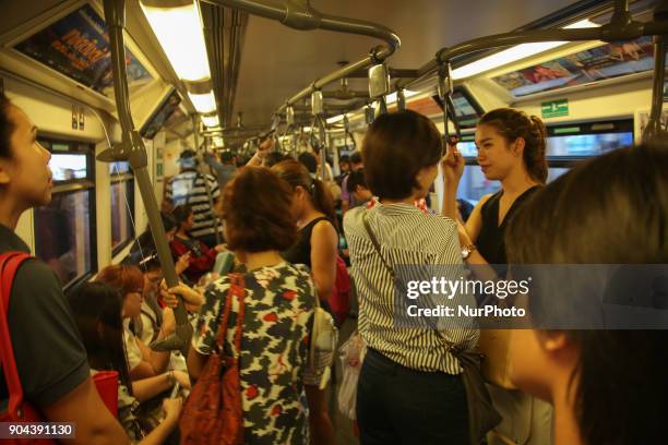 Bangkok, daily life pictures of the city center. Bangkok is the capital of the Kingdom of Thailand. The estimated population is more than 14.000.000...